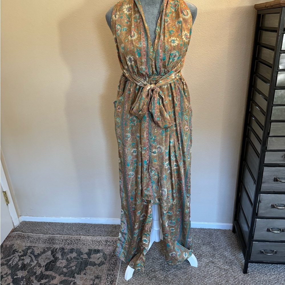 Preowned - Like New Karma Highway Halter Jumpsuit, One Size